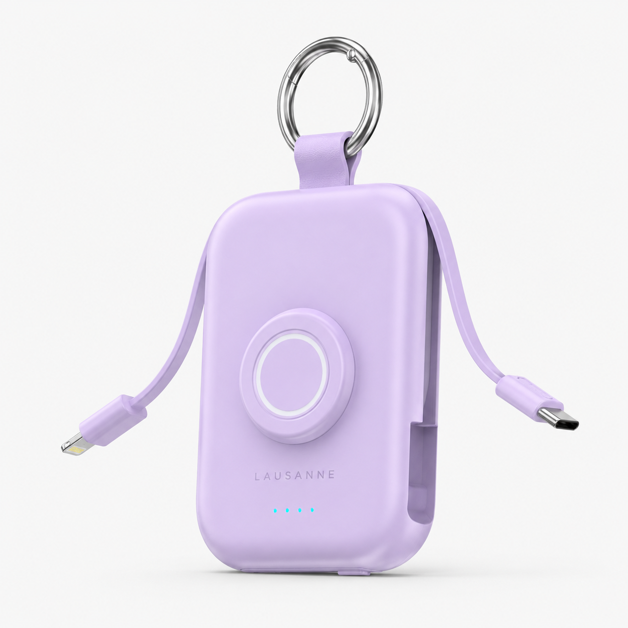 LAUSANNE CharmGo 3-in-1 Travel Power Bank – 5000mAh