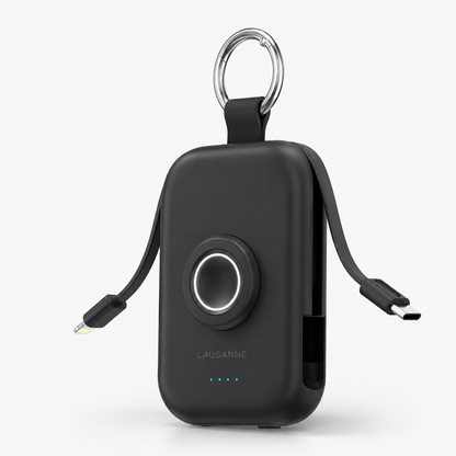 LAUSANNE CharmGo 3-in-1 Travel Power Bank – 5000mAh