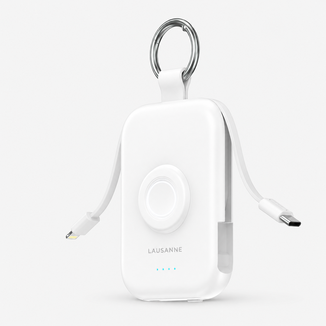 LAUSANNE CharmGo 3-in-1 Travel Power Bank – 5000mAh