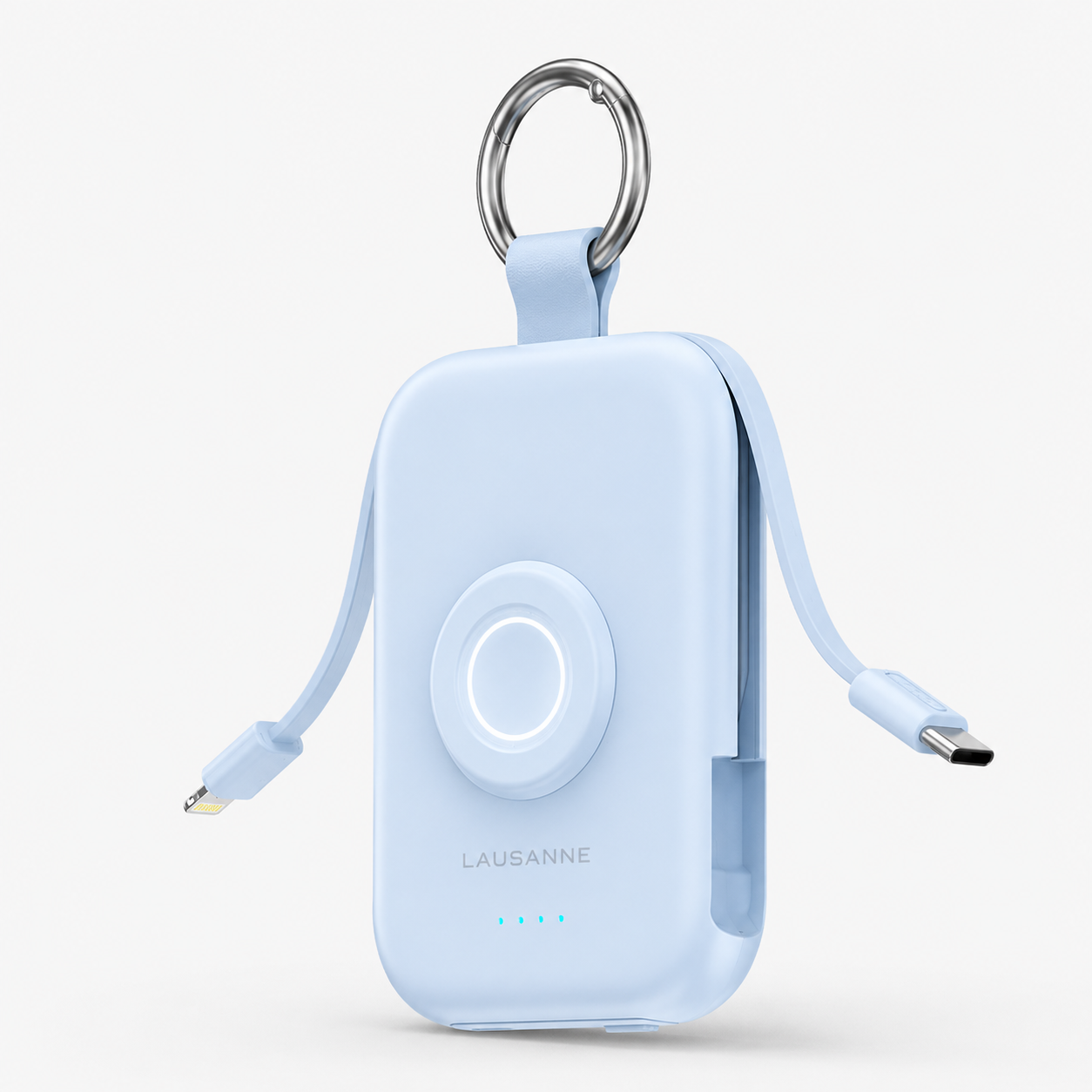 LAUSANNE CharmGo 3-in-1 Travel Power Bank – 5000mAh