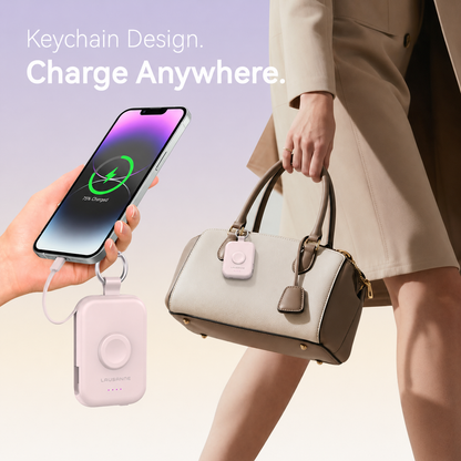 LAUSANNE CharmGo 3-in-1 Travel Power Bank – 5000mAh
